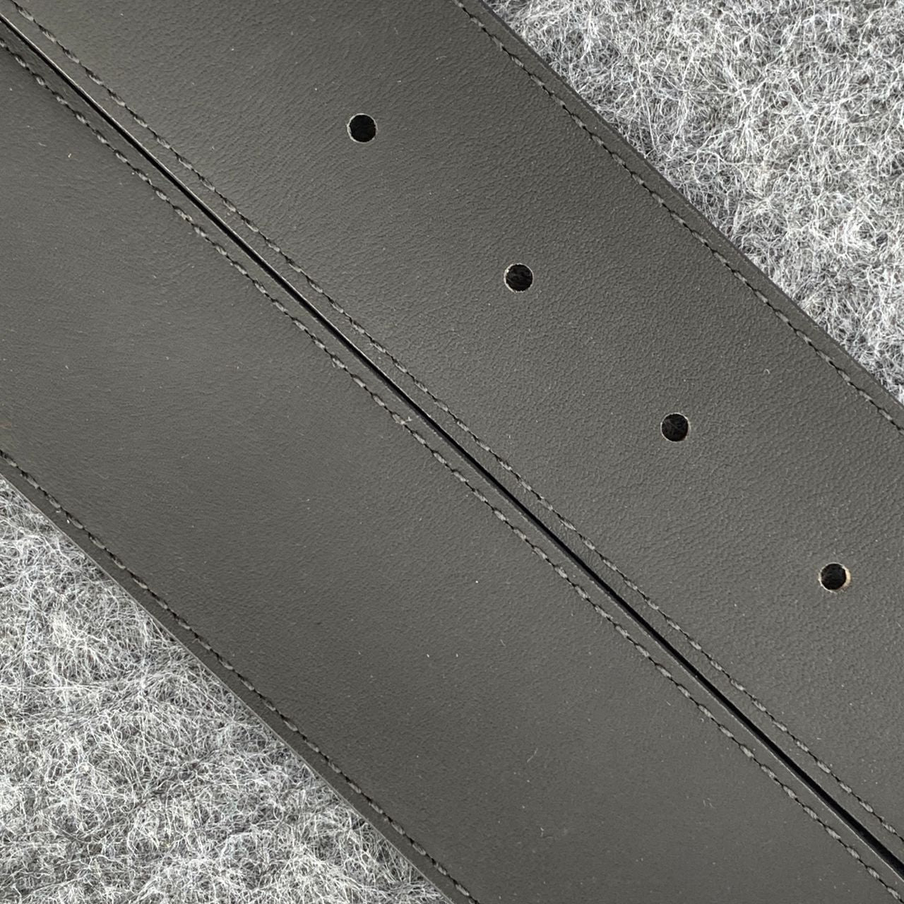 LV Initiales Damier Graphite Belt 'Black Grey'
