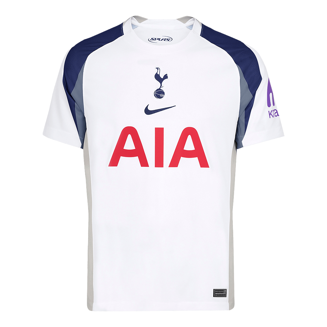 SON #7 Tottenham Hotspur Home Football Shirt 2025/26 White - UCL