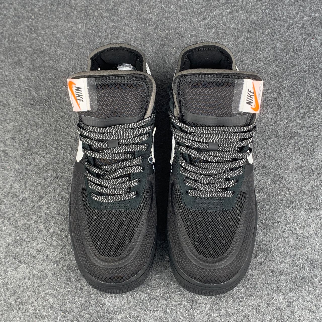 Off-White x Air Force 1 Low 'Black' Shoe