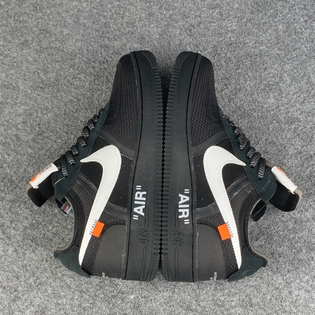 Off-White x Air Force 1 Low 'Black' Shoe