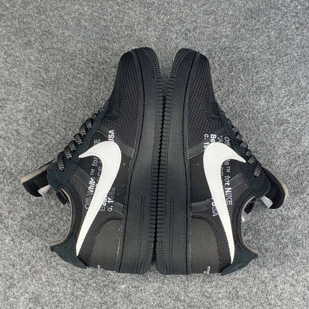 Off-White x Air Force 1 Low 'Black' Shoe