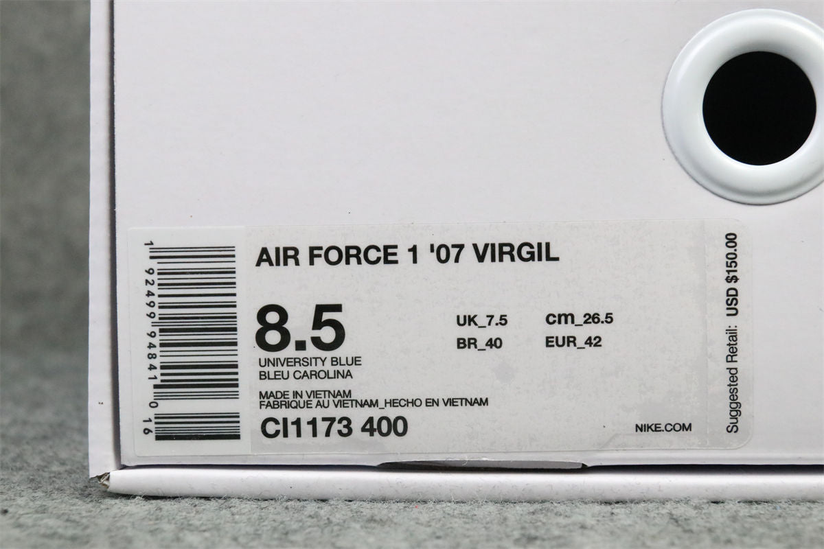 Off-White x Air Force 1 Low '07 'MCA' Shoe