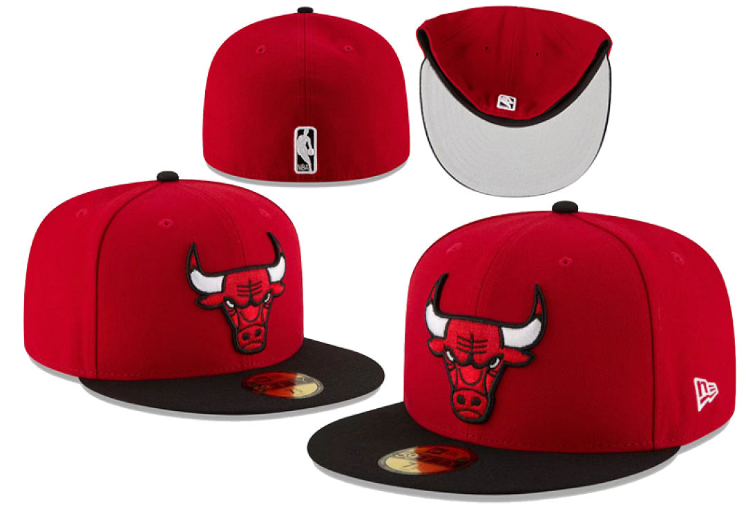 Chicago Bulls New Era Team Collage 59FIFTY Fitted Hat