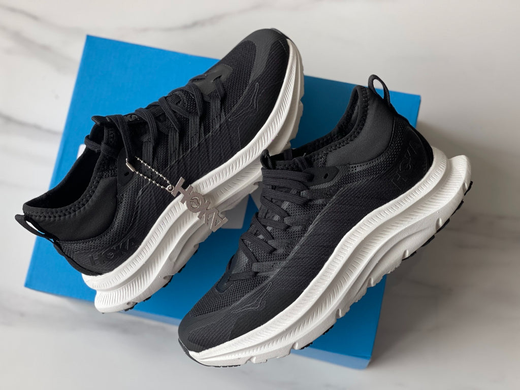 Hoka M Kawana Mid Training Shoes Black White