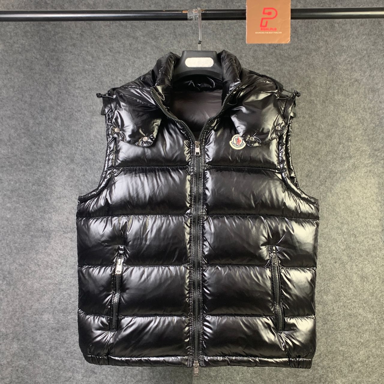 Moncler Tibb Hooded Down Vest Coats