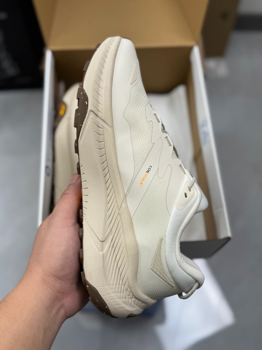 Hoka Transport GTX Light apricot | Light khaki
