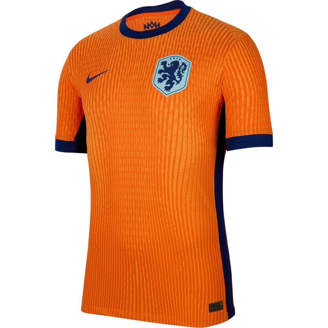 Player Version Netherlands Home Jersey EURO 2024 Soccer