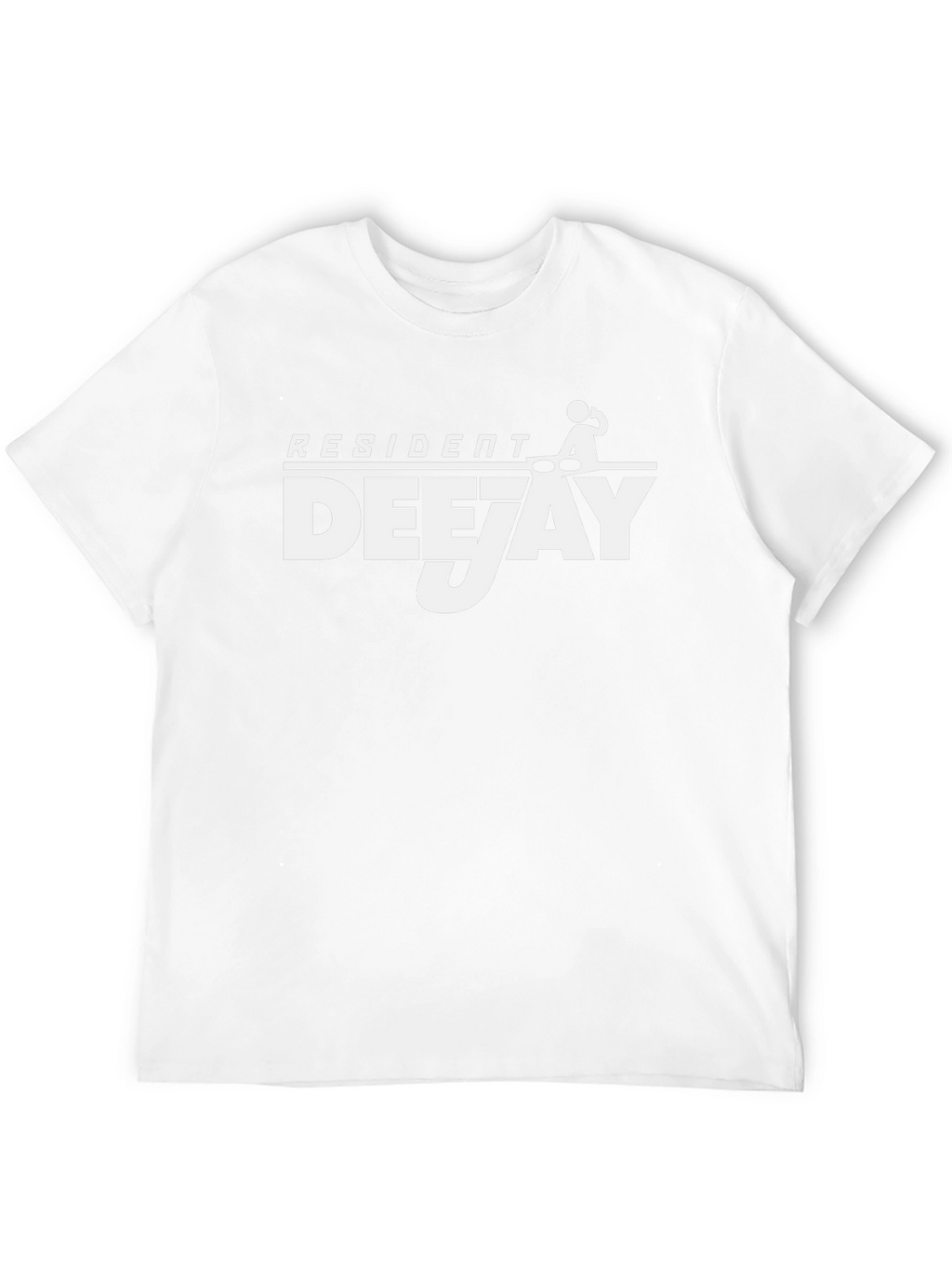 Resident Deejay Graphic Tee - Cool DJ Shirt