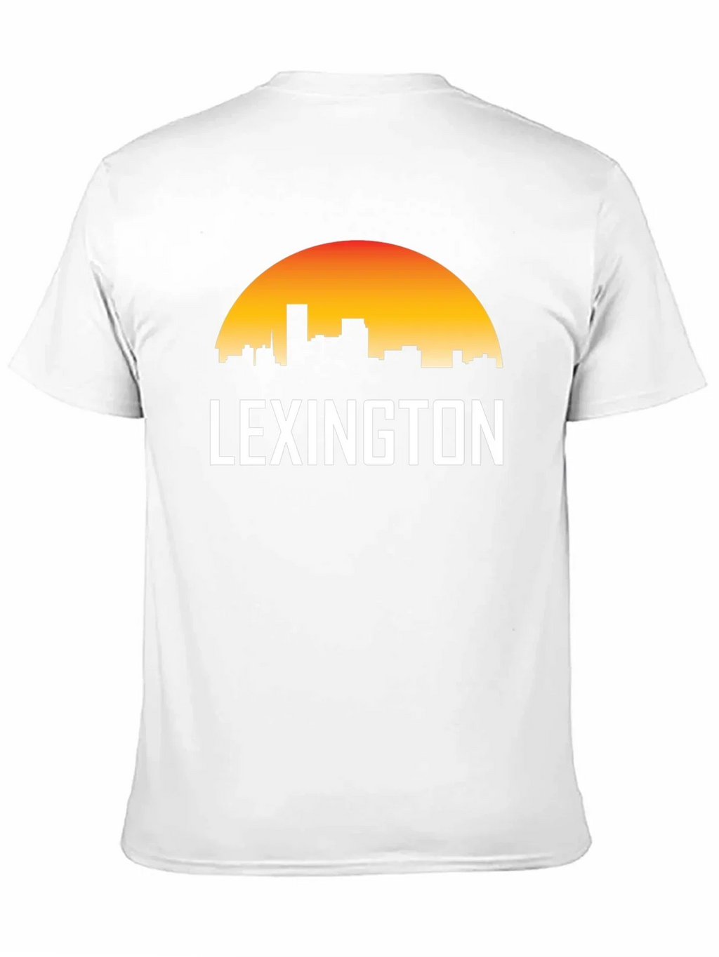 Lexington Skyline Graphic T-Shirt - Retro Sunset Tee