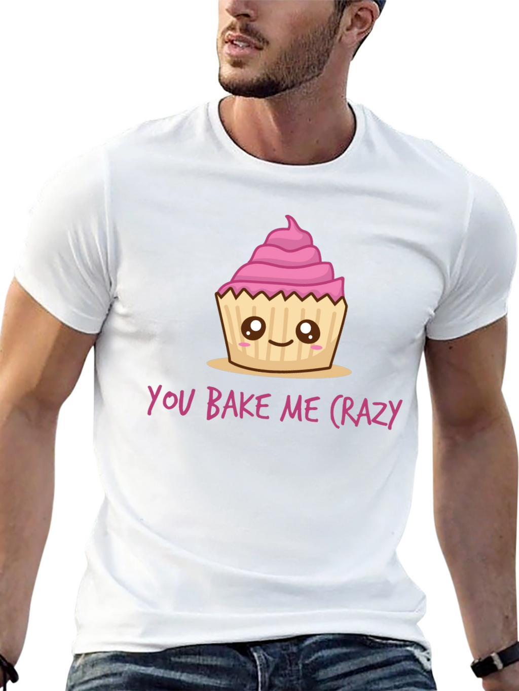 You Bake Me Crazy Cupcake T-Shirt
