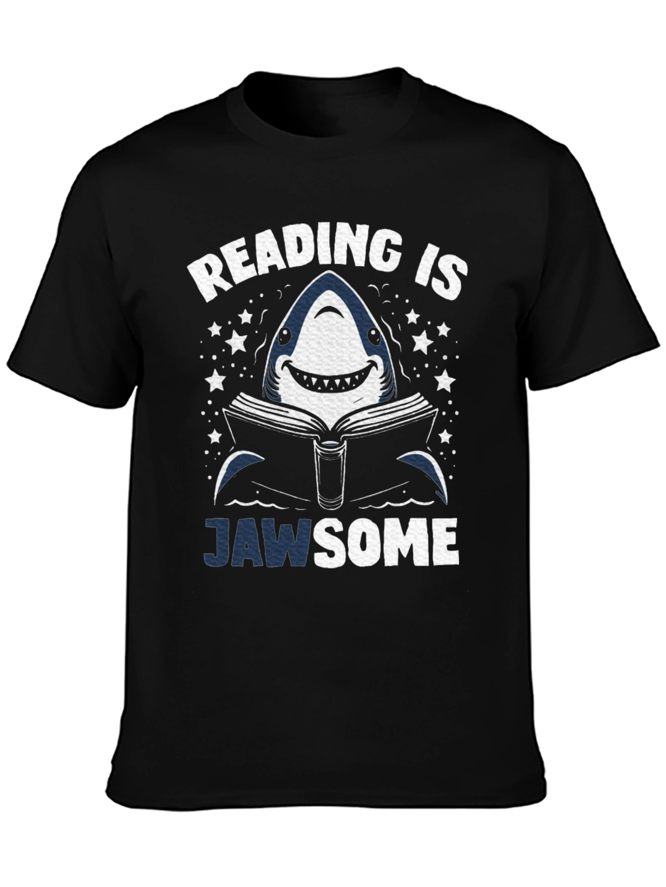 Reading is Jawsome Shark Graphic Tee