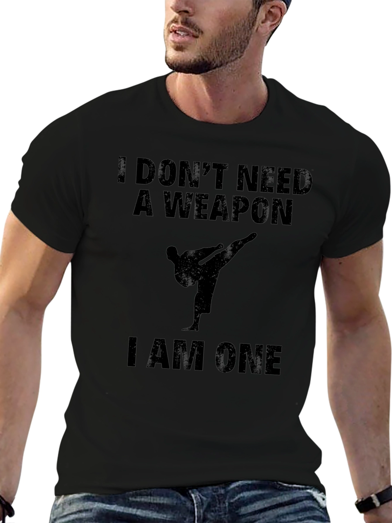 I Am One Martial Arts Graphic Tee