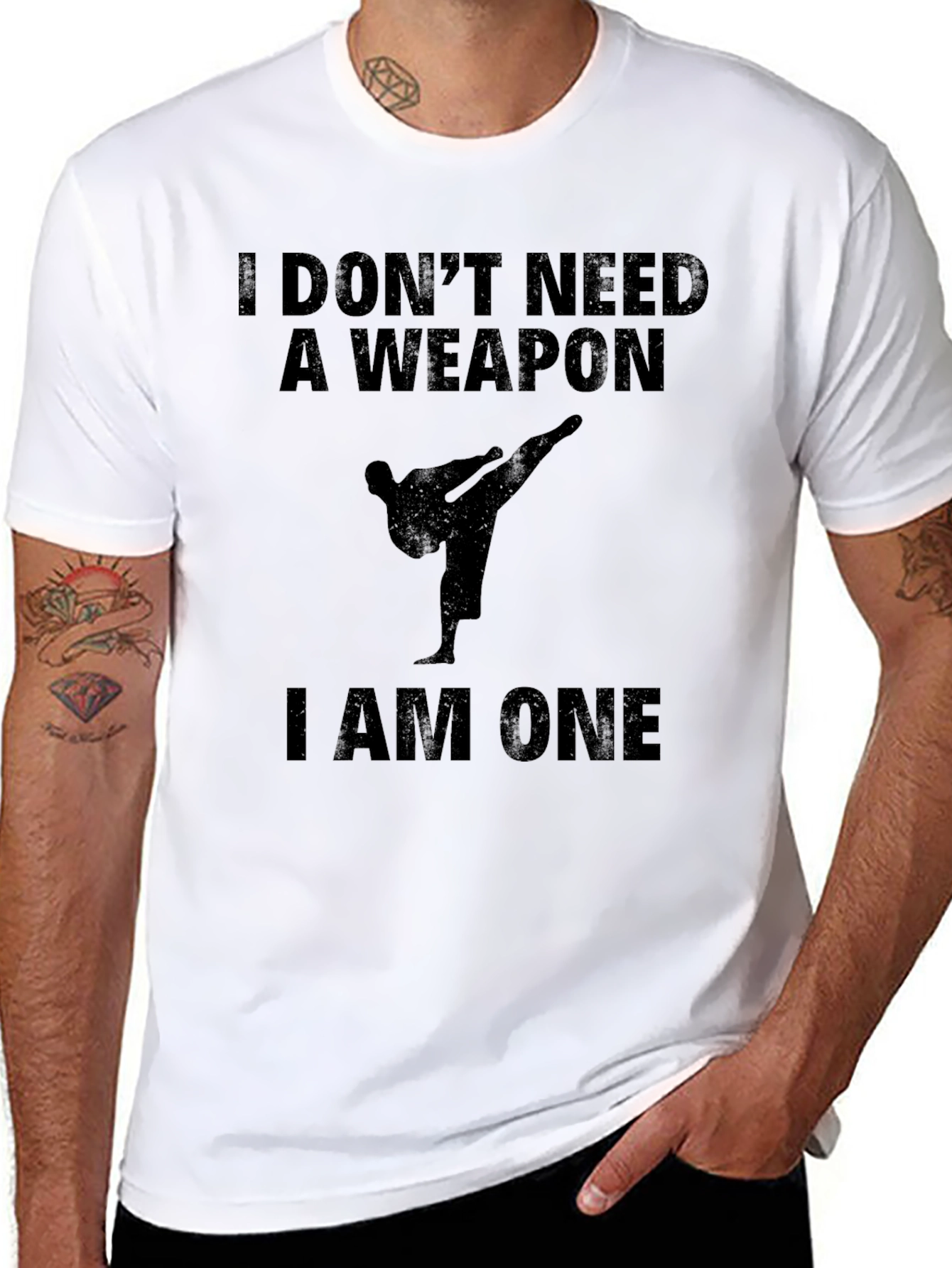 I Am One Martial Arts Graphic Tee