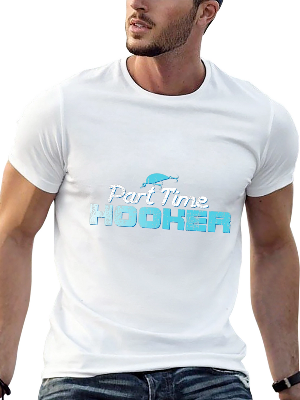 Part Time Hooker Fishing T-Shirt