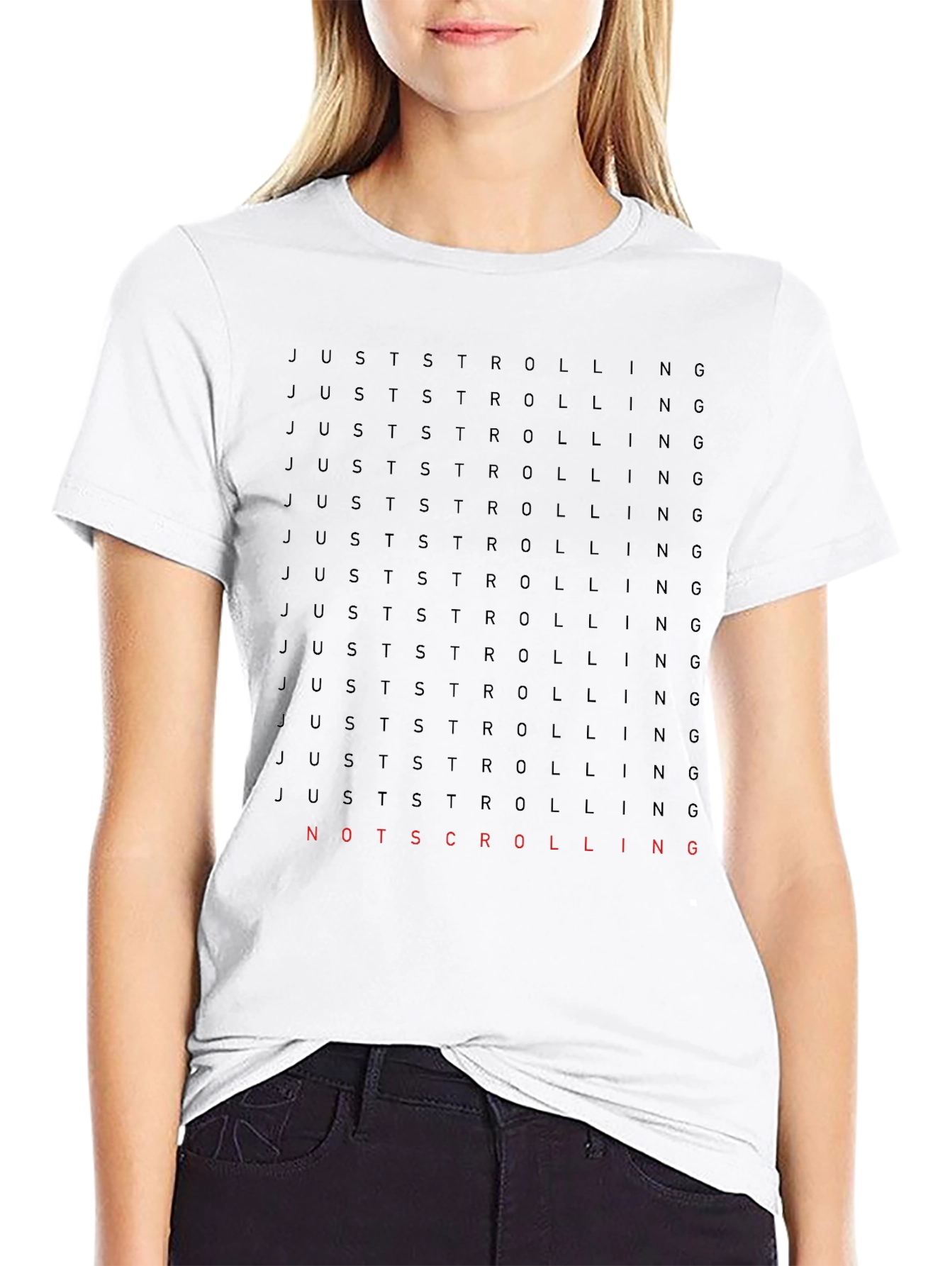 Just Strolling T-Shirt - Mens Graphic Tee