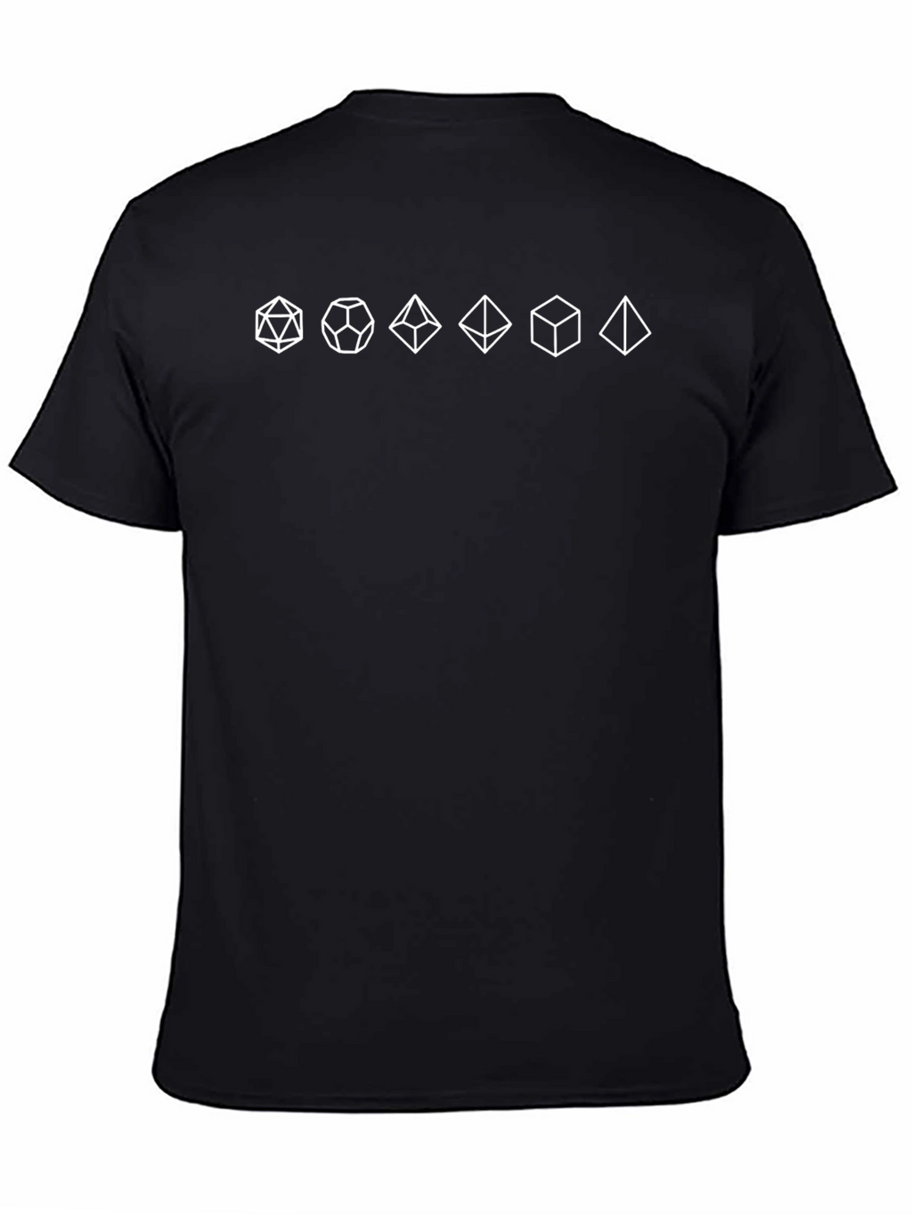 D&D Dice Polyhedral T-Shirt - Tabletop Gaming Tee