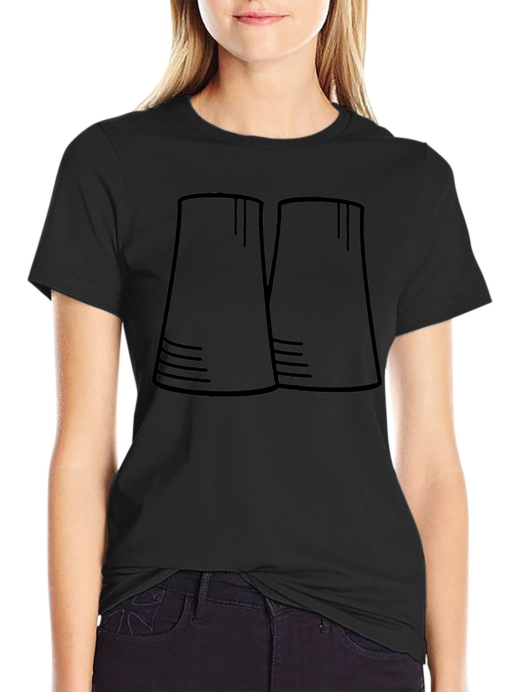 Cooling Tower T-Shirt - Black