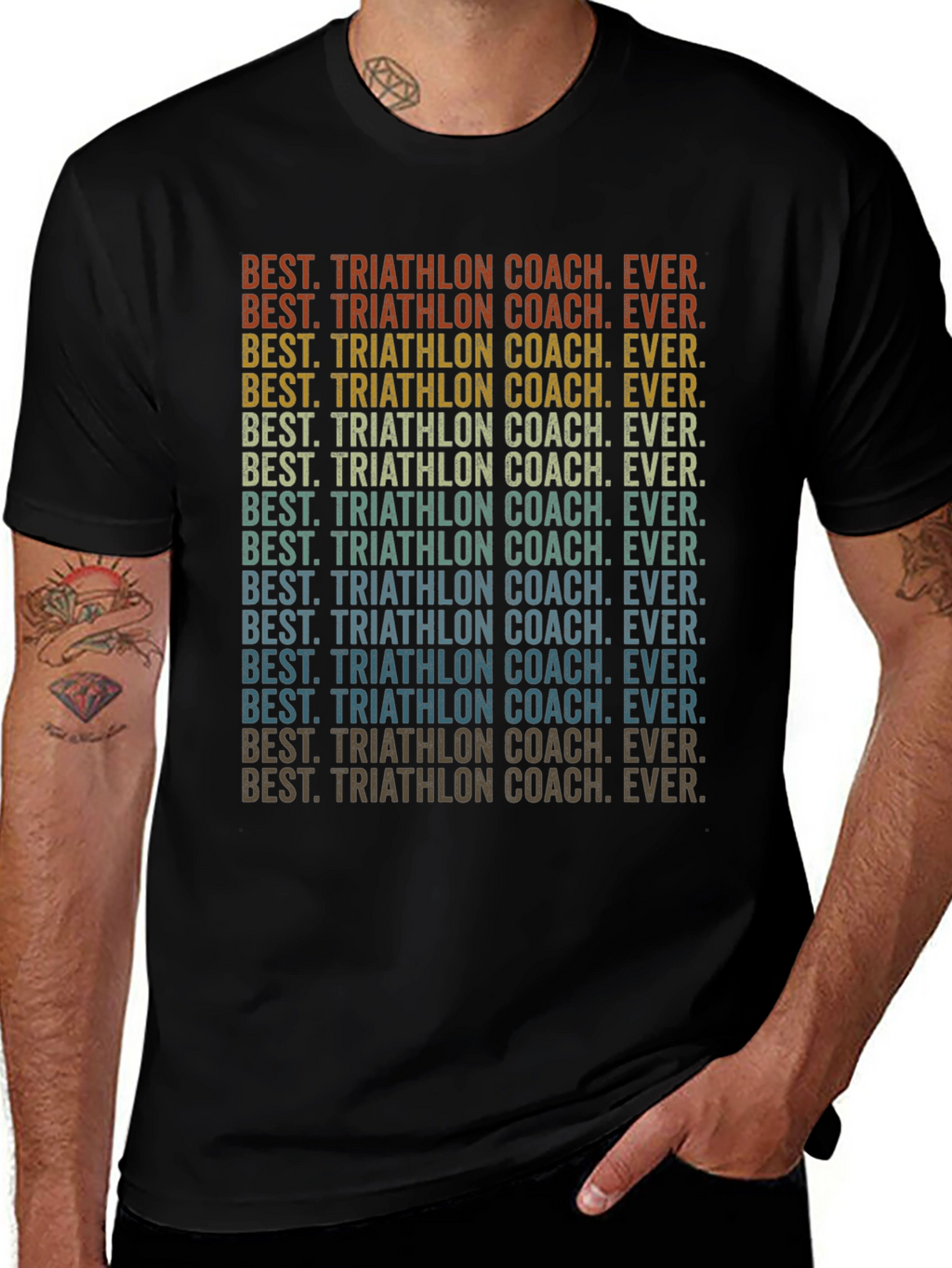 Best Triathlon Coach Ever T-Shirt