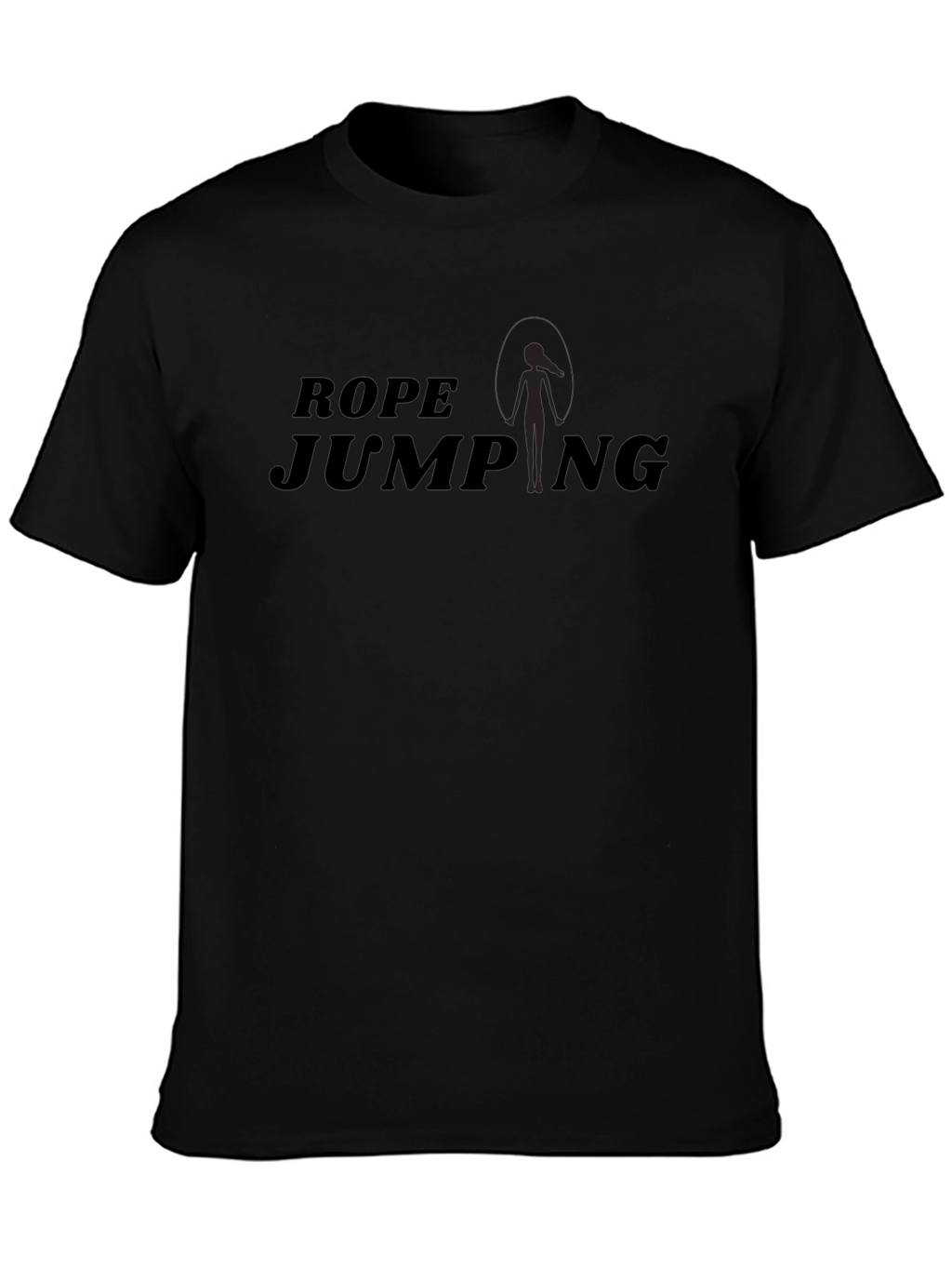 Rope Jumping Graphic Tee - Athletic Inspired Casual Wear