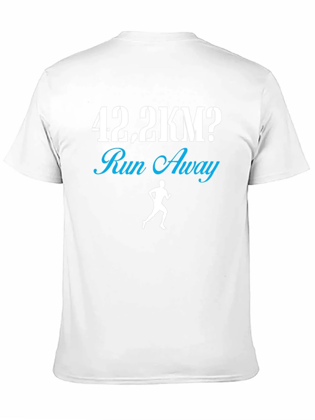 42.2KM Run Away Funny Marathon Runner T-Shirt