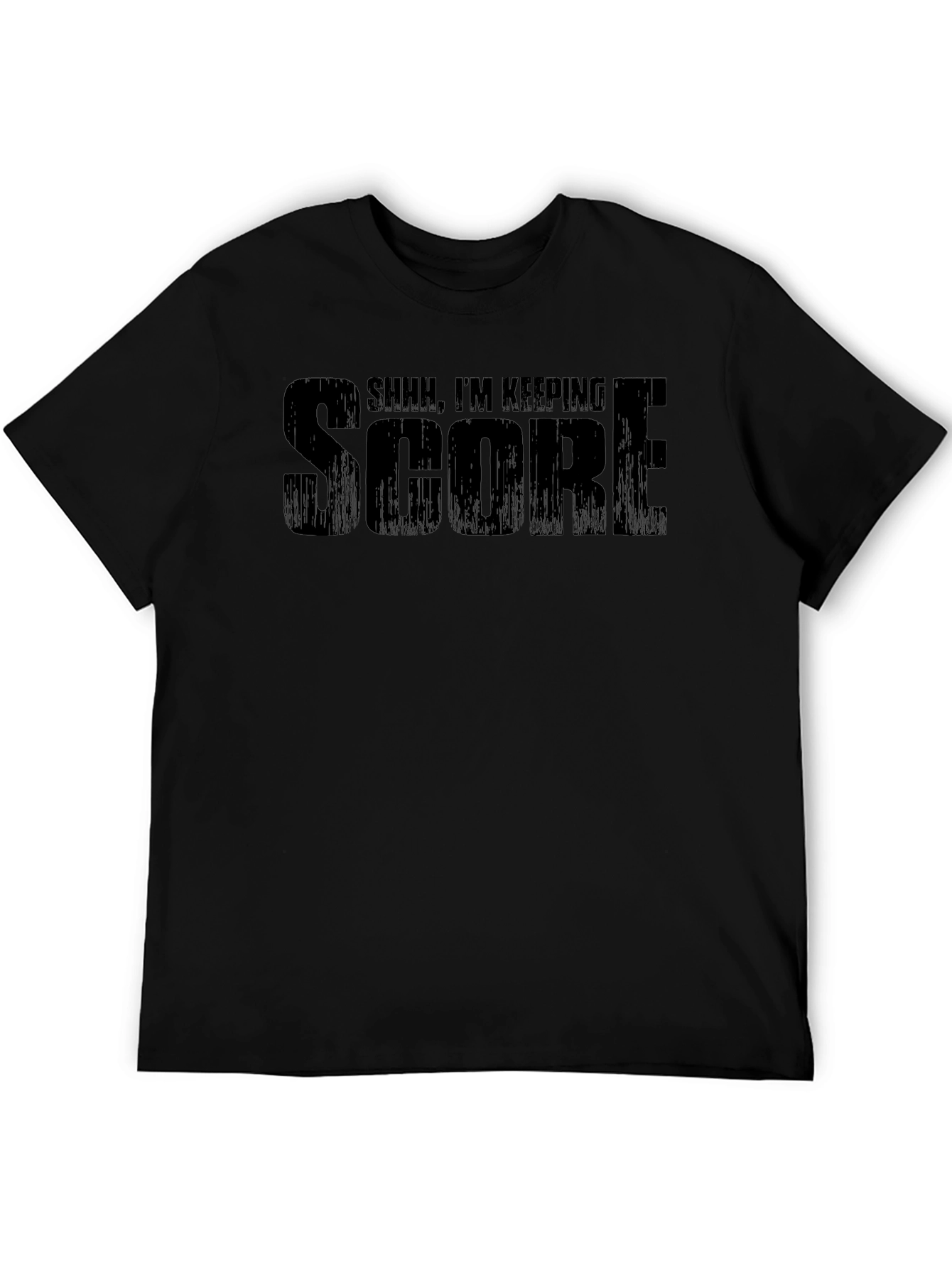 Shhh Im Keeping Score Graphic Tee