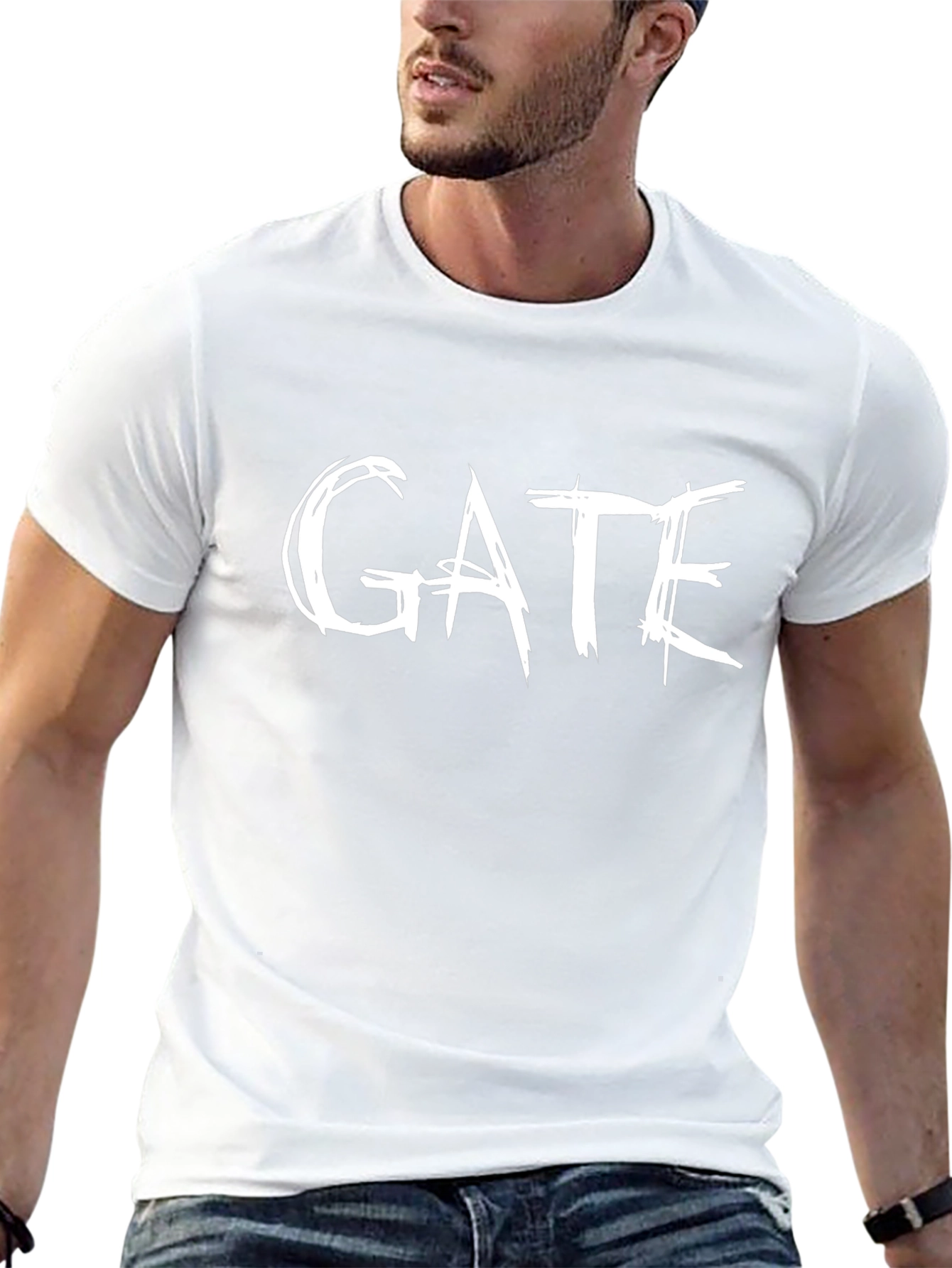 GATE Graphic Print T-Shirt