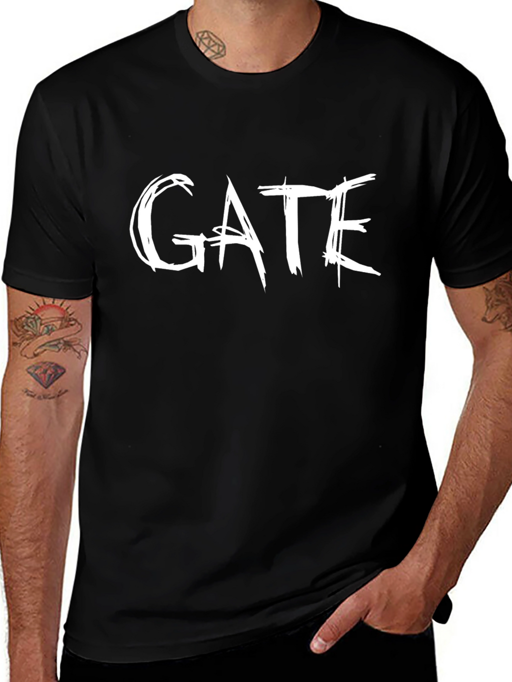 GATE Graphic Print T-Shirt