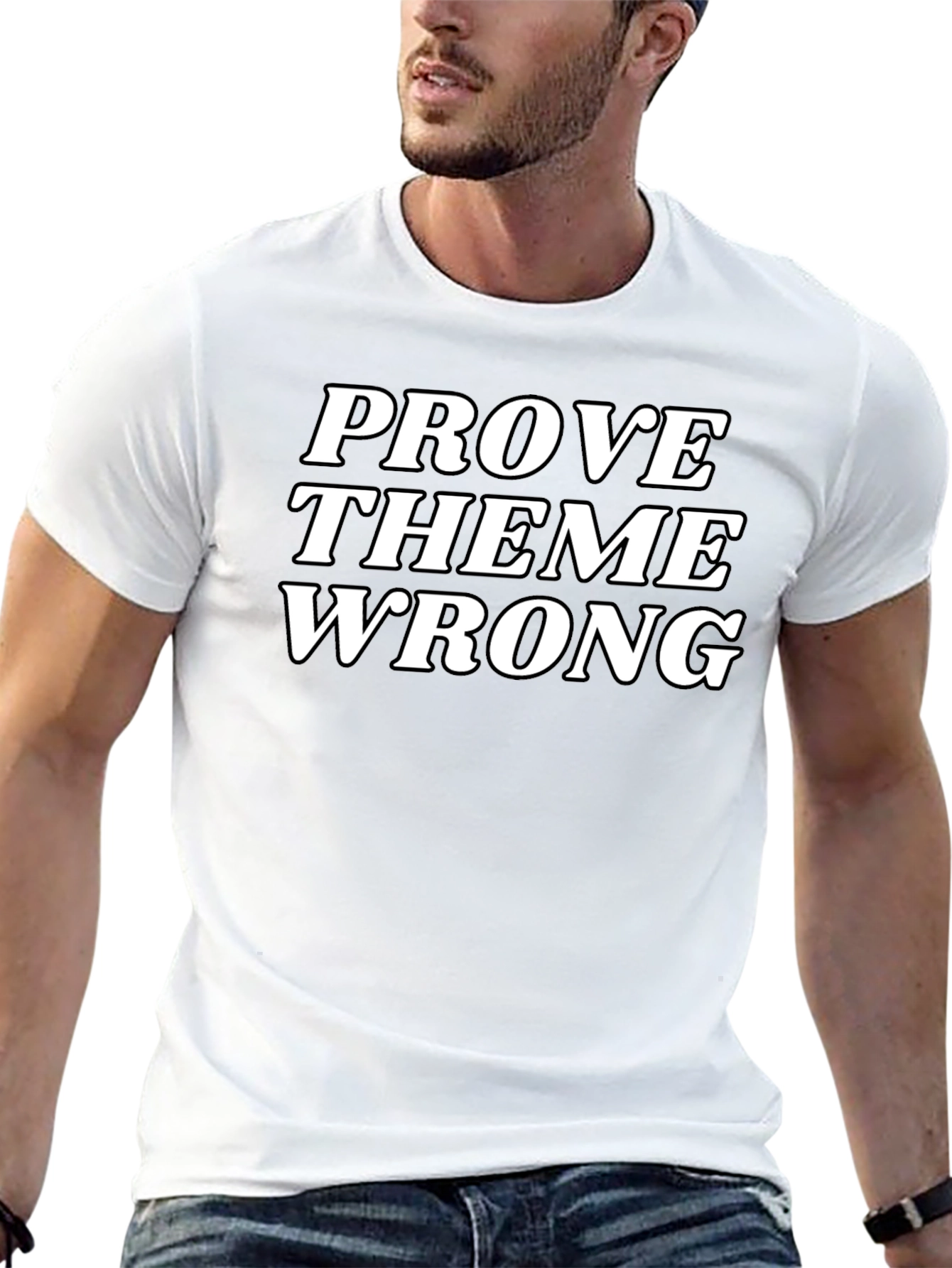 Prove Them Wrong Graphic Tee - Black